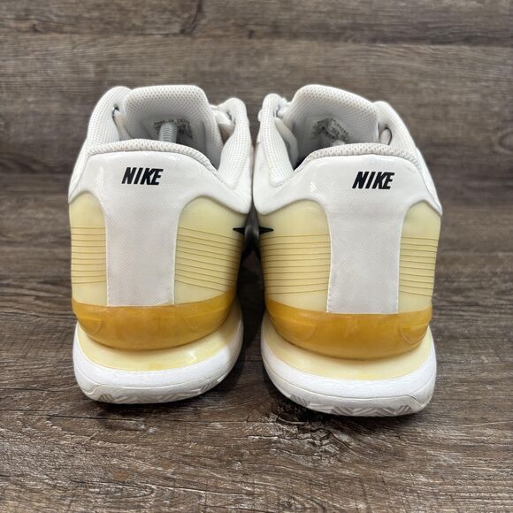 Nike Air Zoom Vapor VI Tennis Shoes Men's 13 White Yellow Flywire 344539-171 - Picture 5 of 8